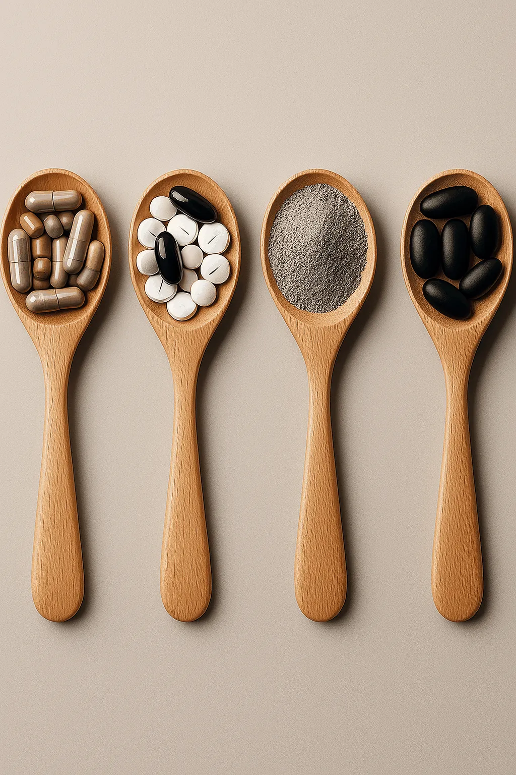 Sourcing of bulk capsules, tablets and powder blends for high-quality custom food supplements.